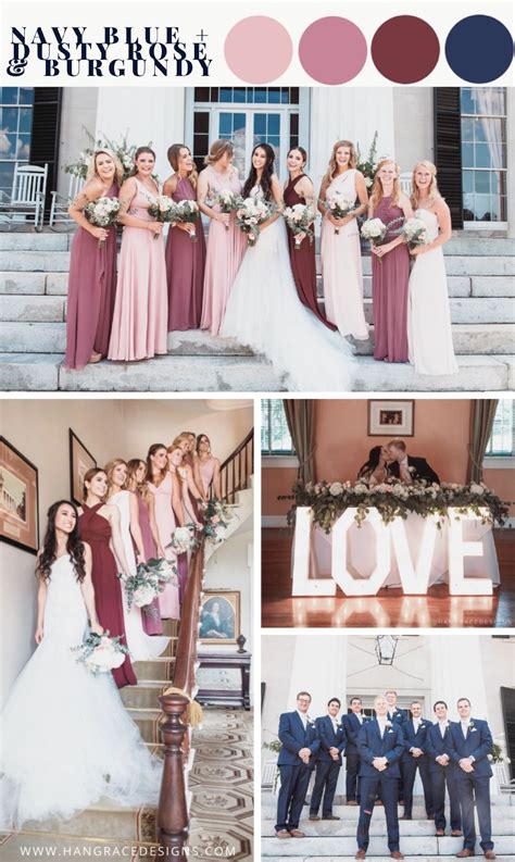 Red And Blush Pink Wedding